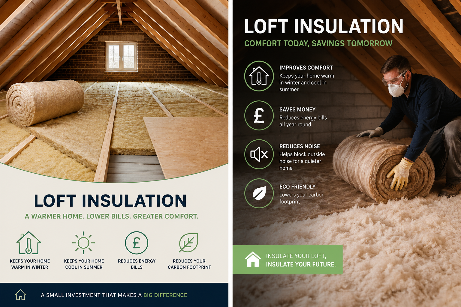 Loft insulation installation East London