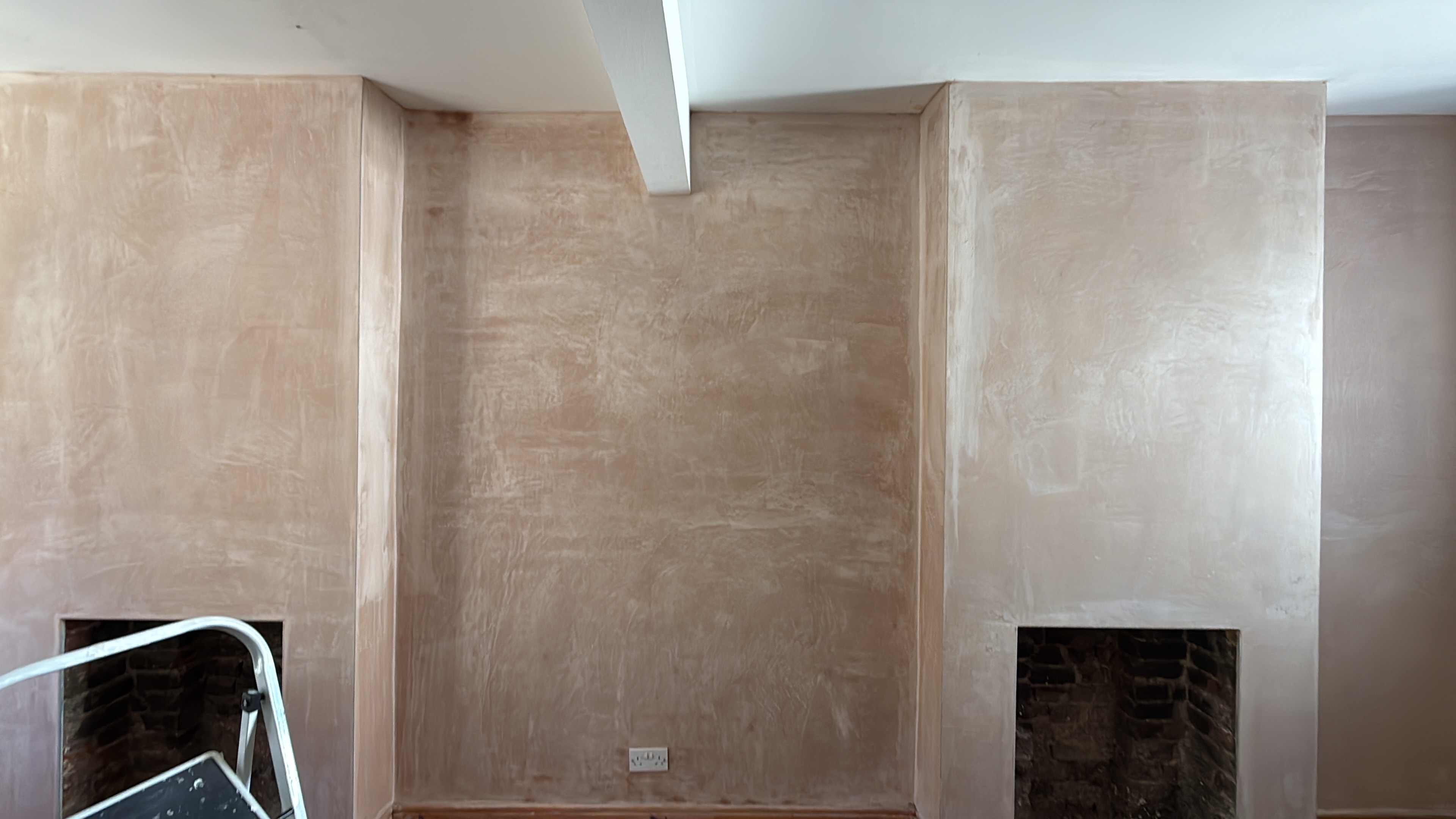 Plaster living room Leytonstone